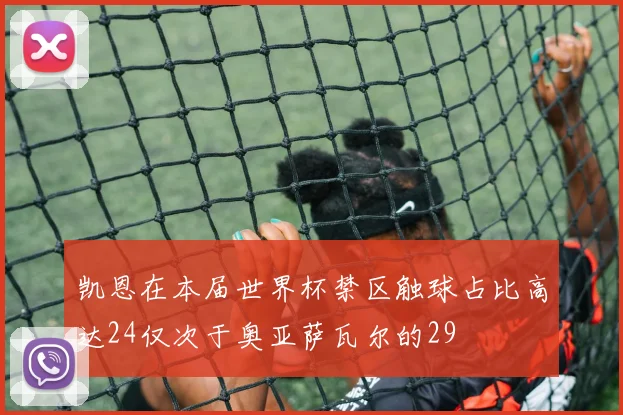 凯恩在本届世界杯禁区触球占比高达24仅次于奥亚萨瓦尔的29